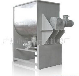 High speed vacuum power ribbon mixer