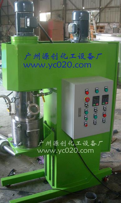 Vertical double planetary mixer power