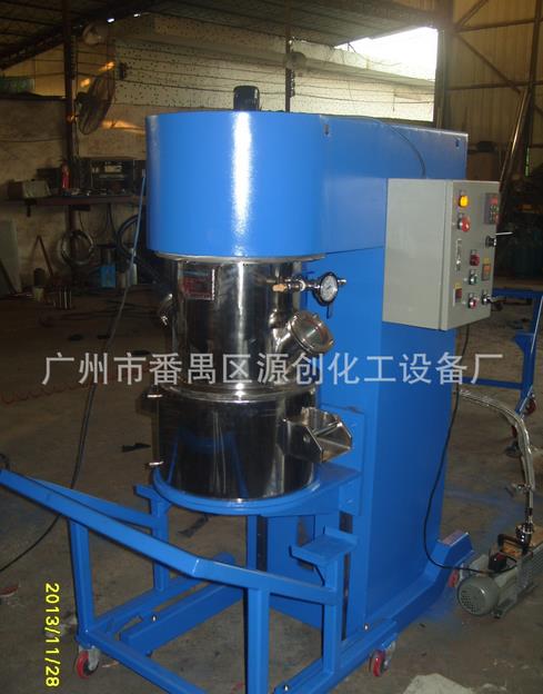 使用混合行星搅拌机该做的工作